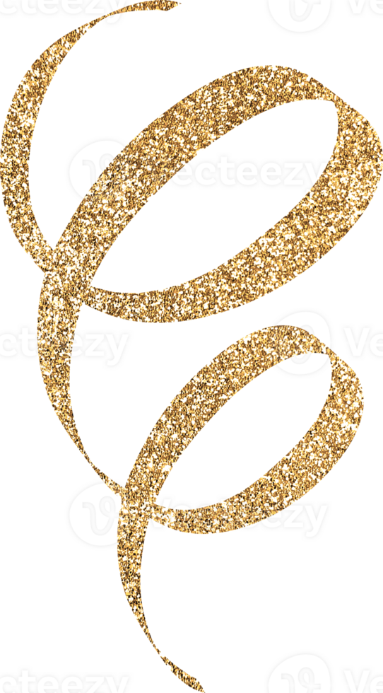 Gold Glitter Confetti png