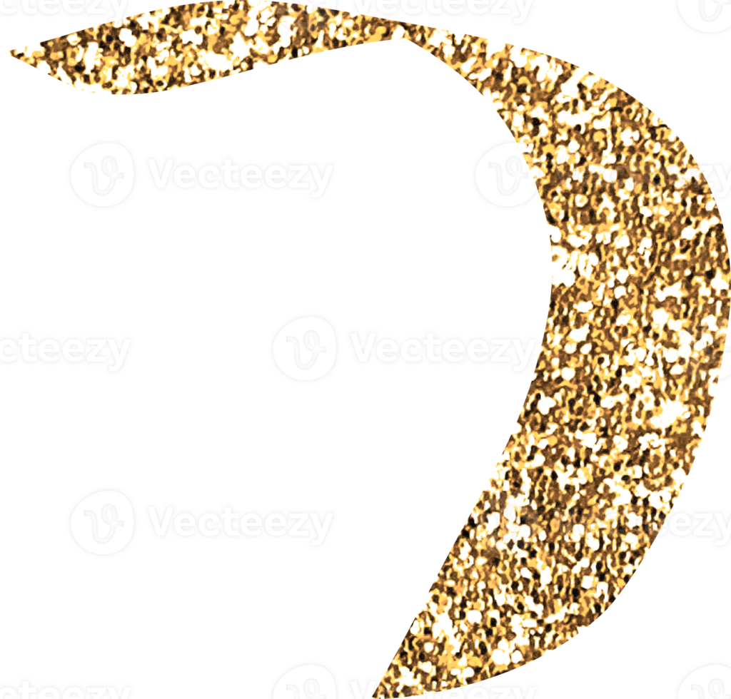 Gold Glitter Confetti png