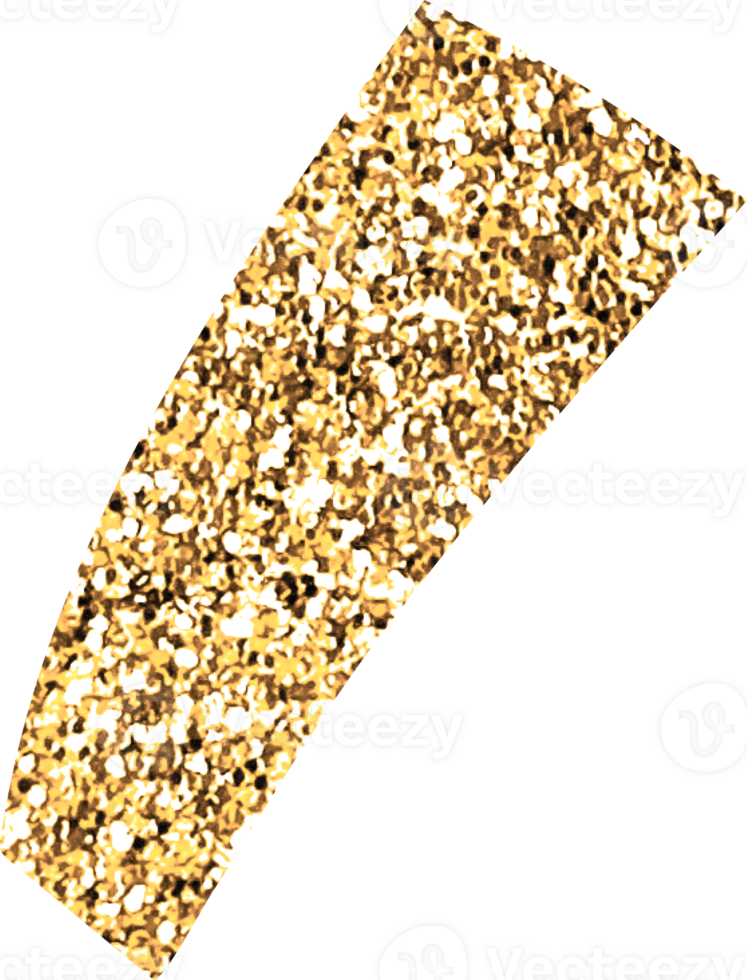 Gold Glitter Confetti png