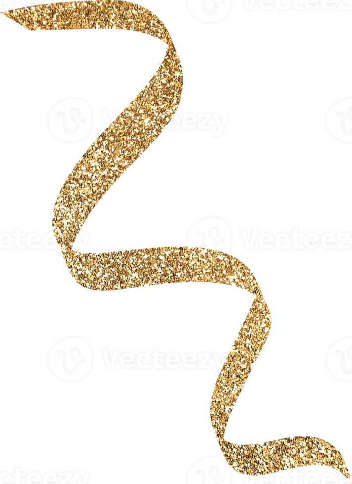 Gold Glitter Confetti png