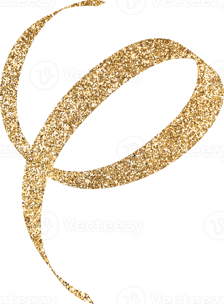 Gold Glitter Confetti png
