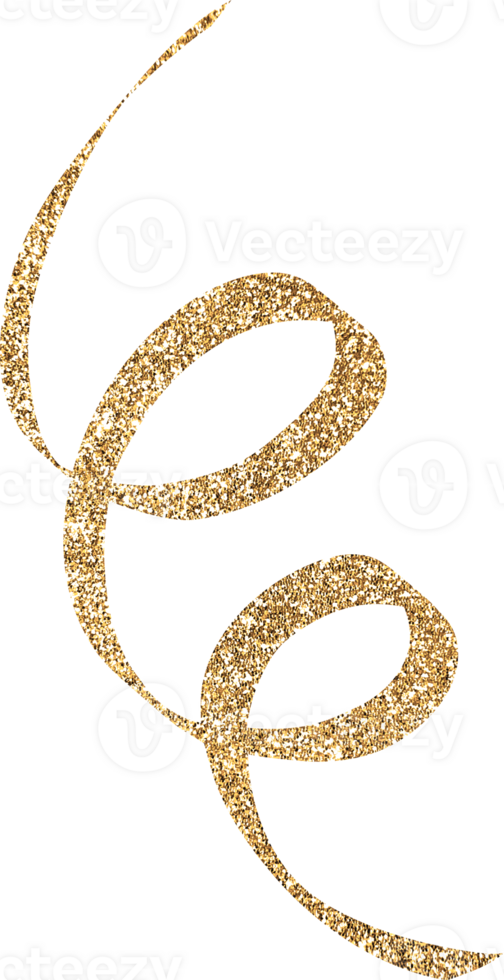 Gold Glitter Confetti png