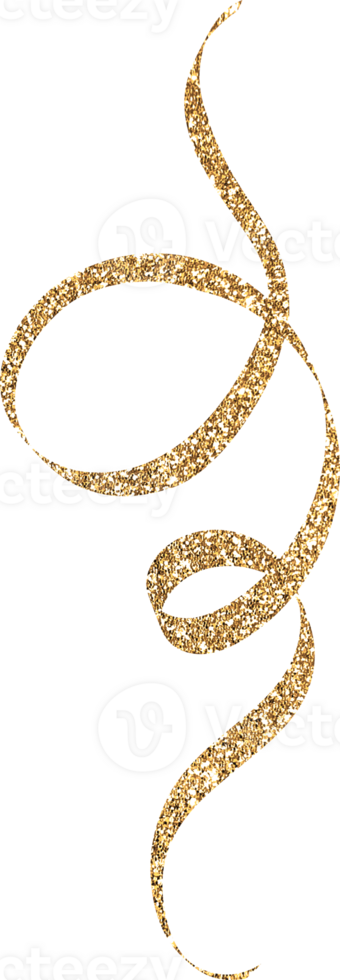 Gold Glitter Confetti png