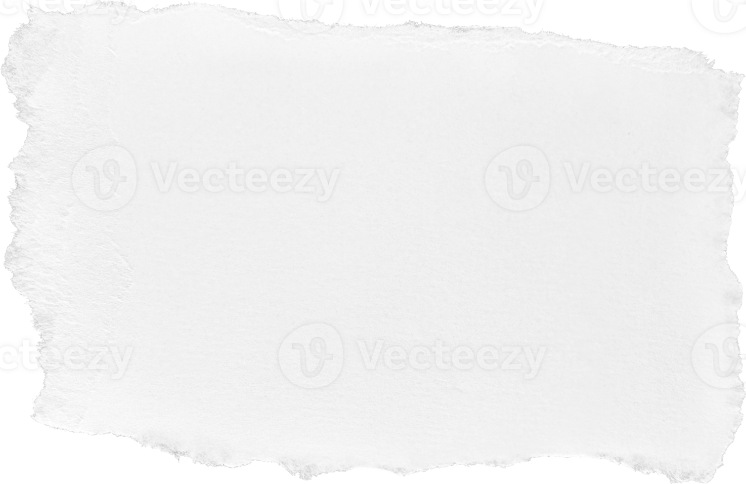 White Torn Paper png