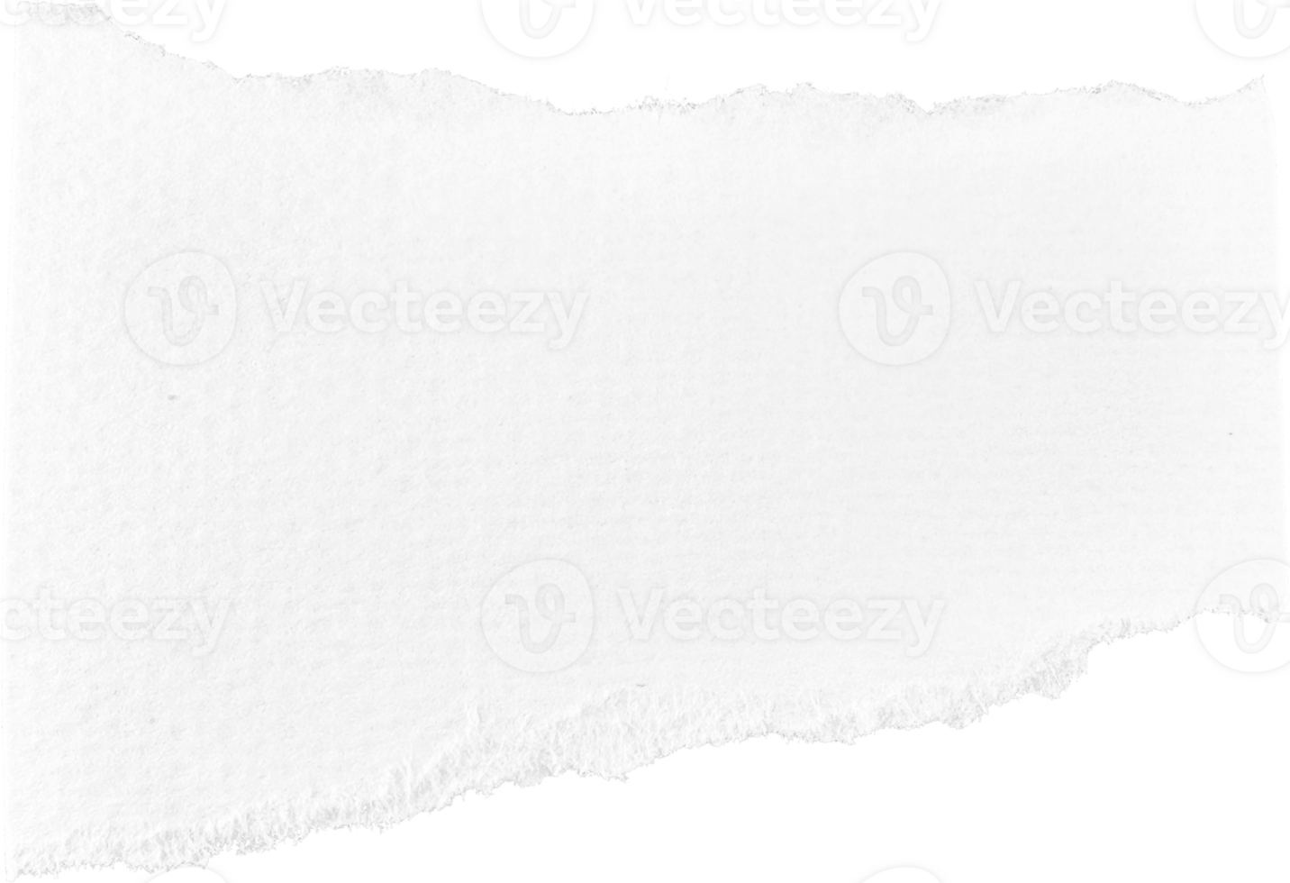 White Torn Paper png