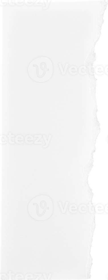 White Torn Paper png
