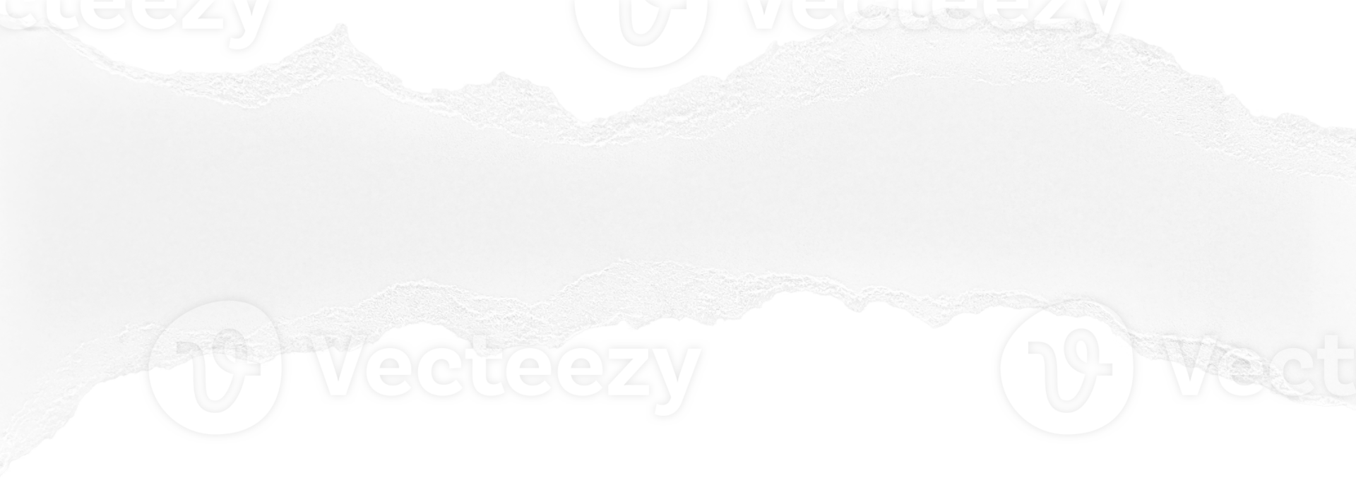 White Torn Paper png
