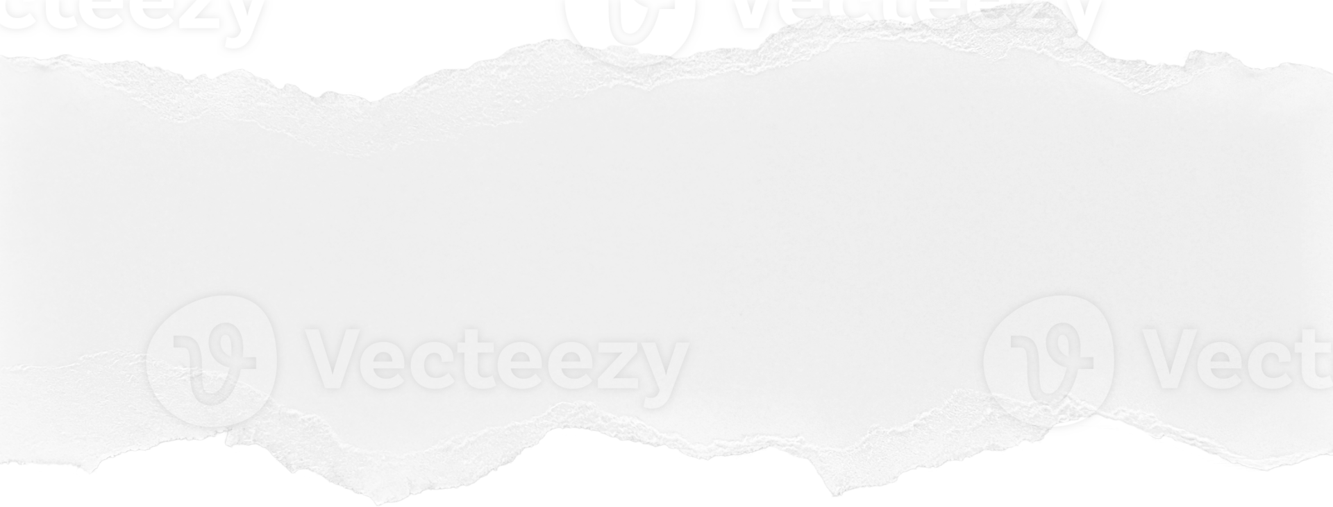 White Torn Paper png