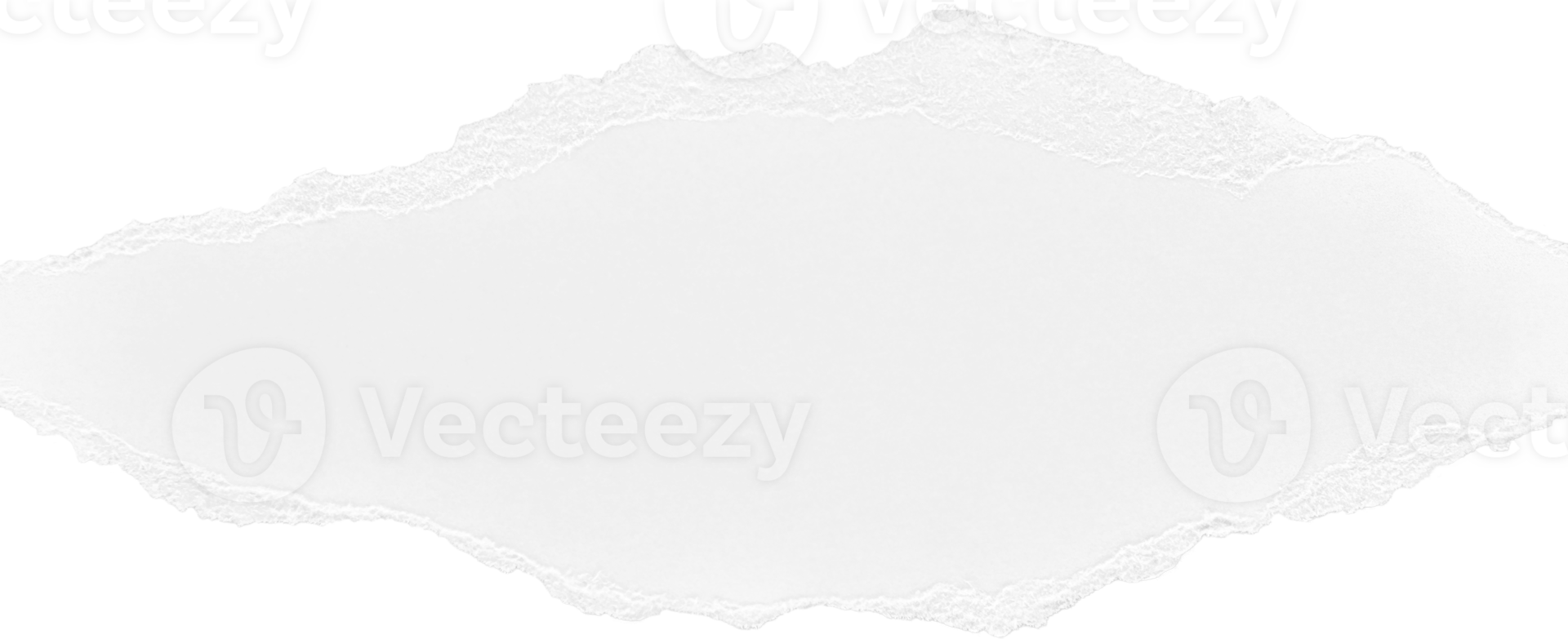 White Torn Paper png