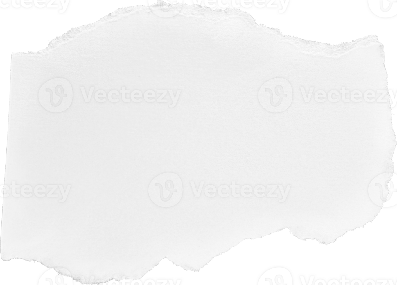 White Torn Paper png