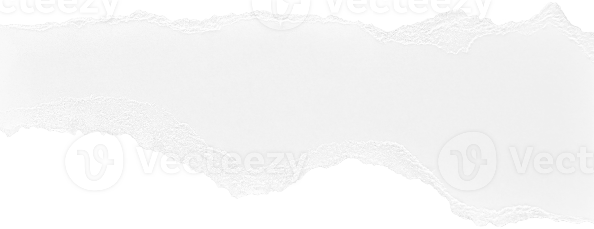 White Torn Paper png