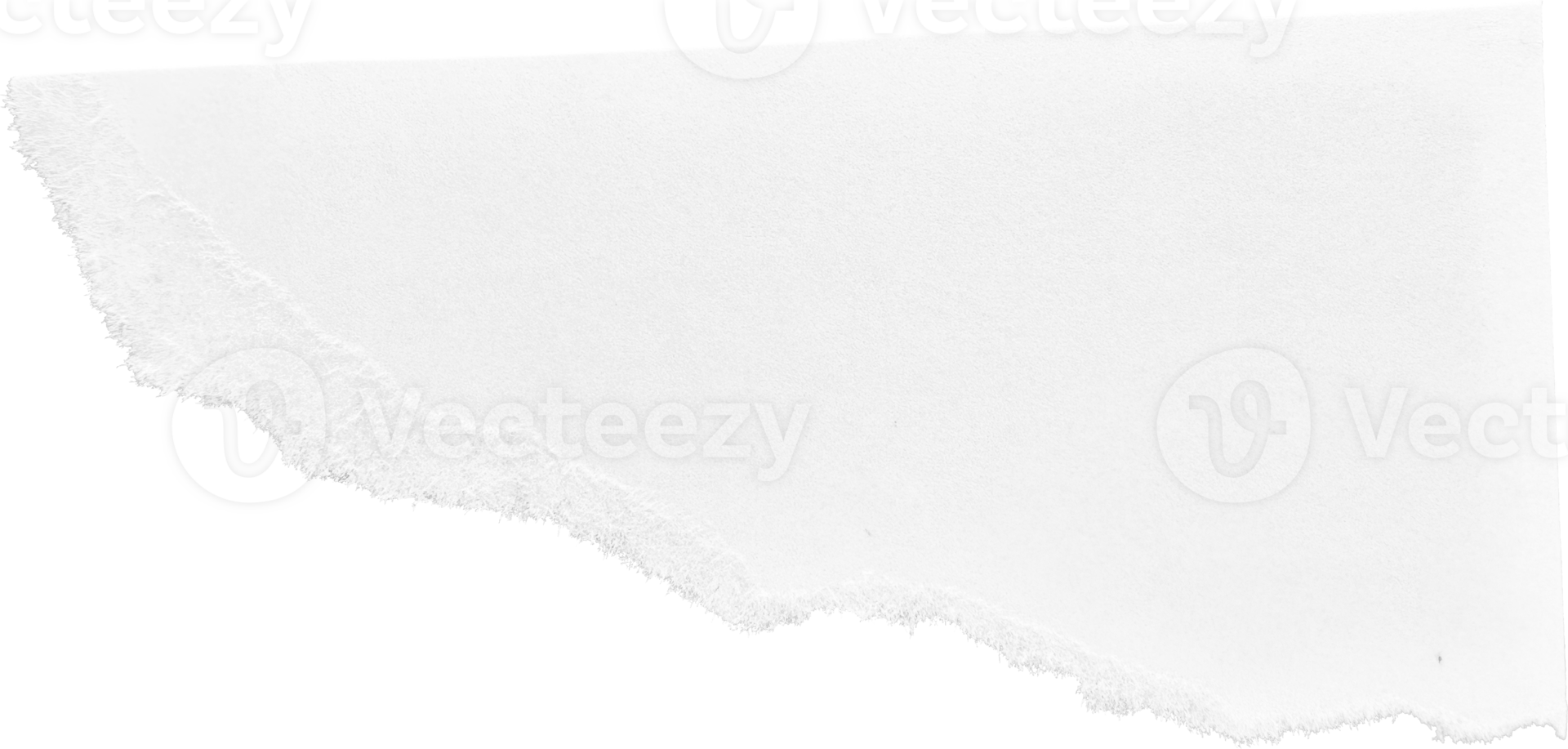 White Torn Paper png