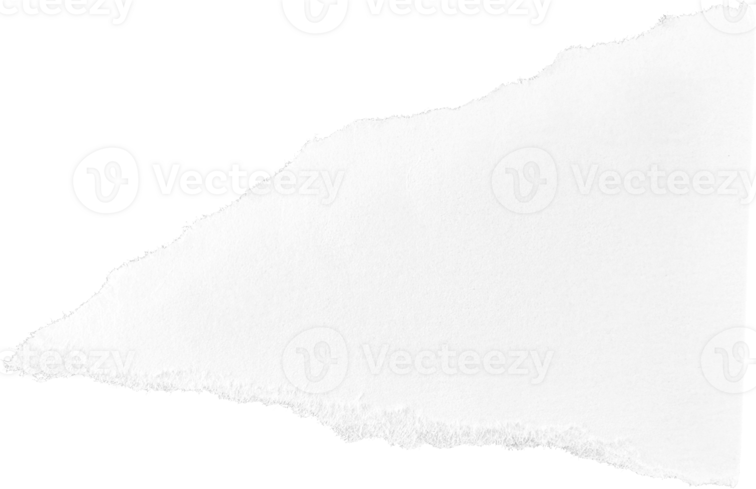 White Torn Paper png