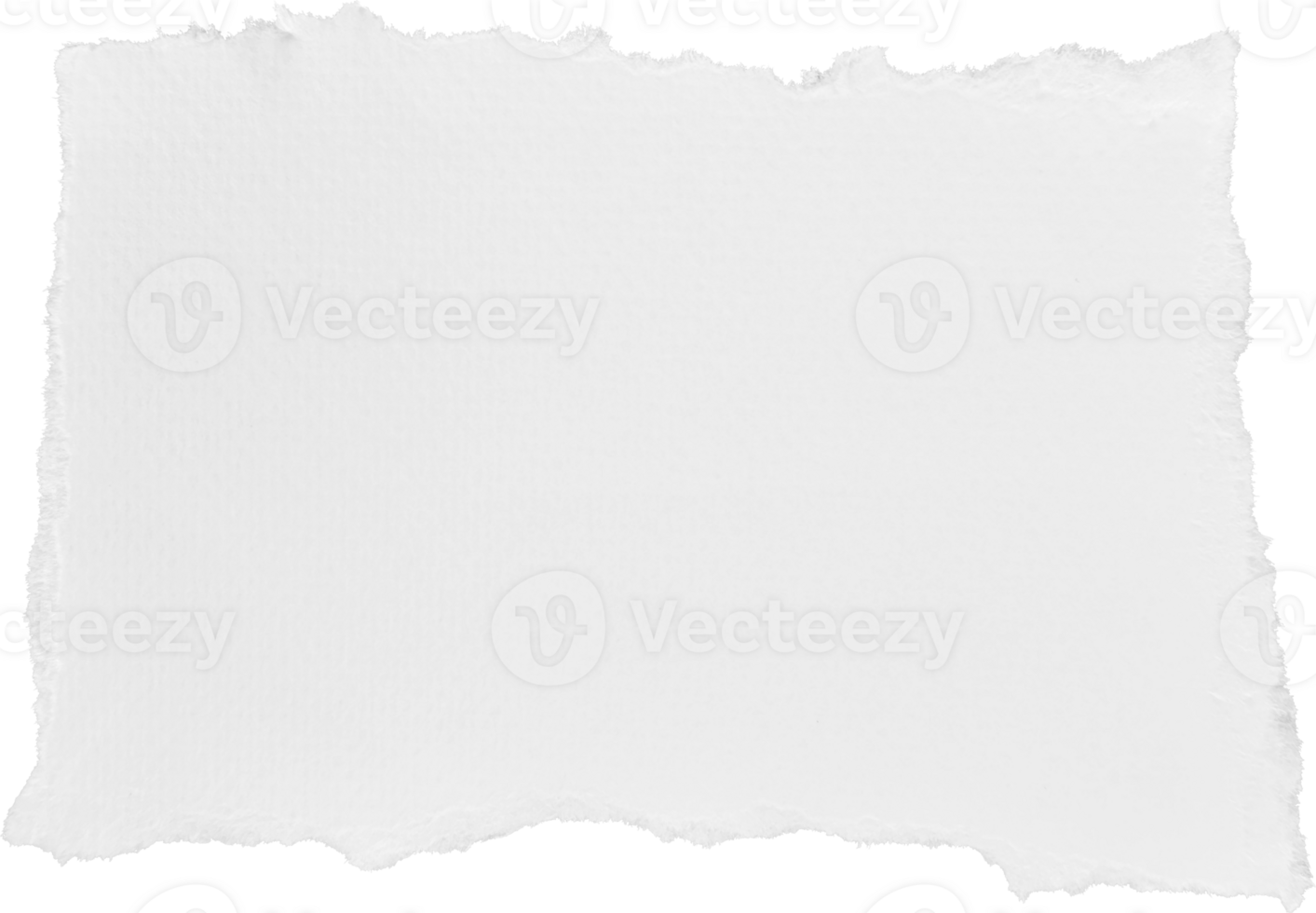 White Torn Paper png