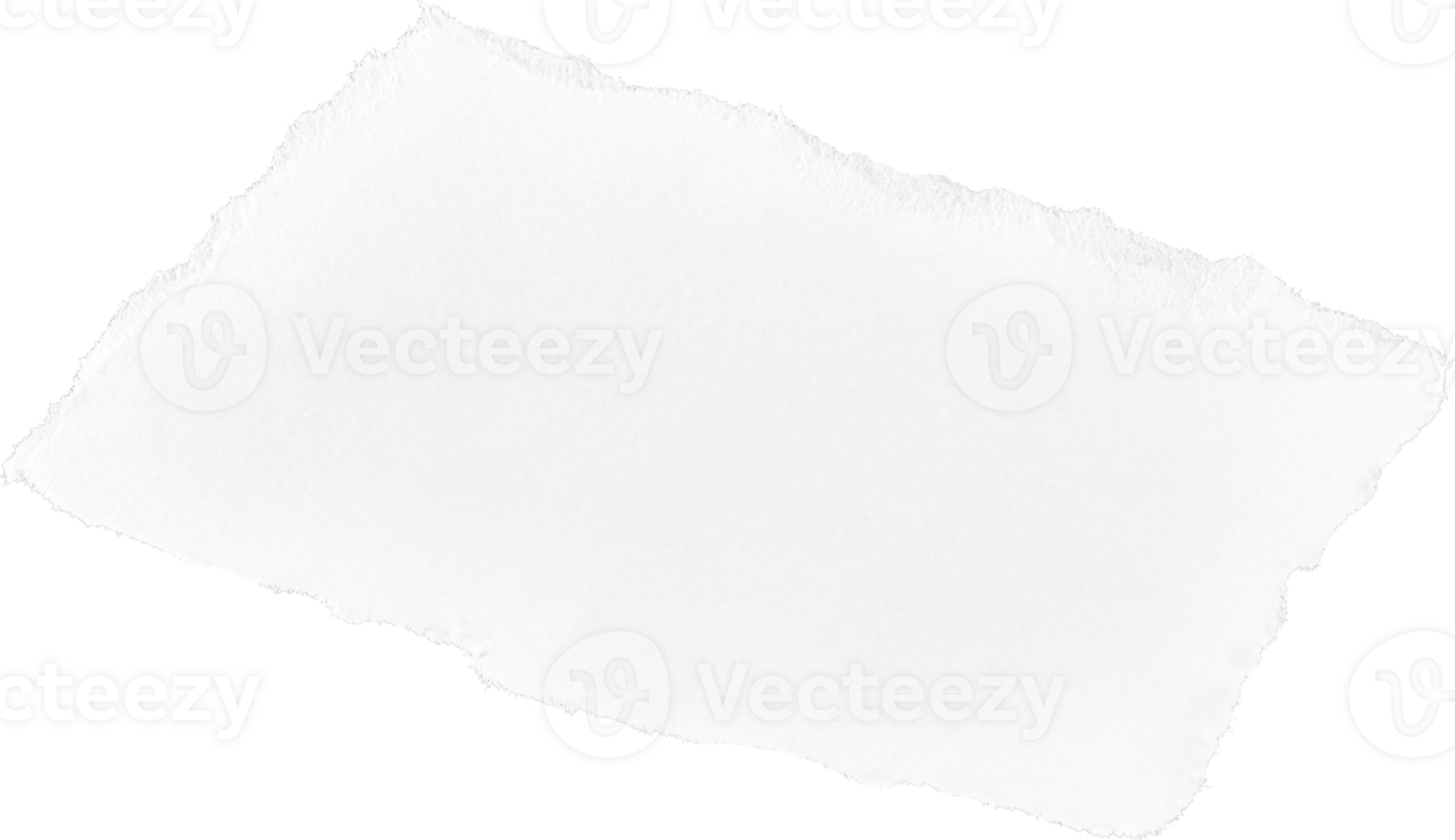 White Torn Paper png