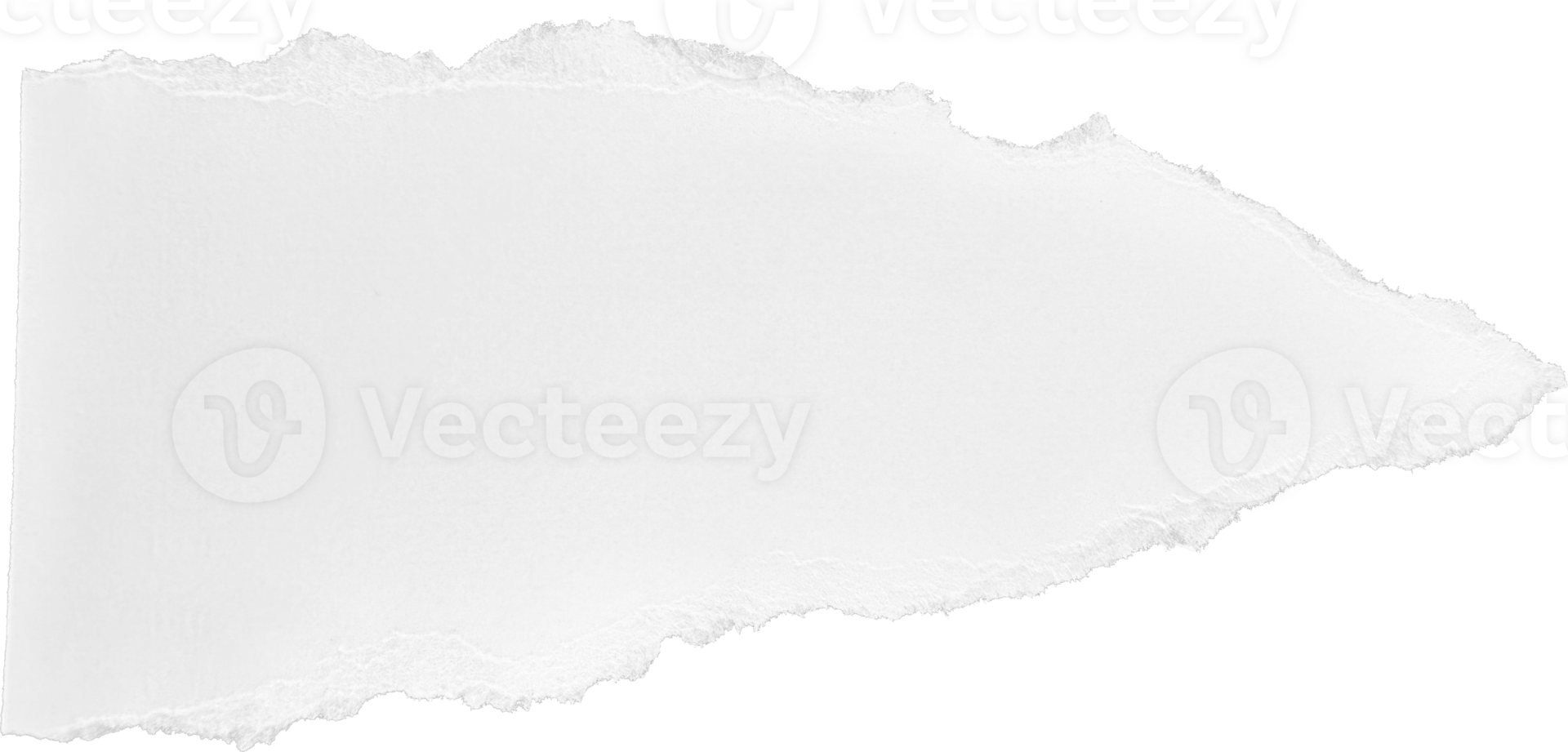 White Torn Paper png