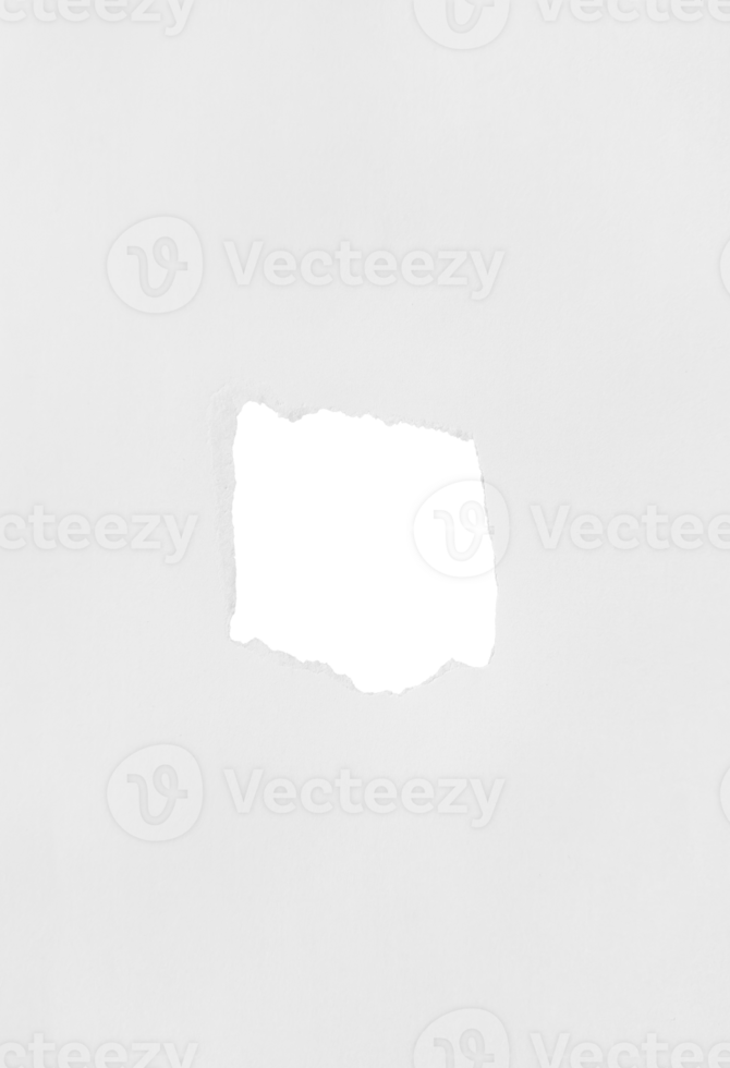 White Torn Paper Background png