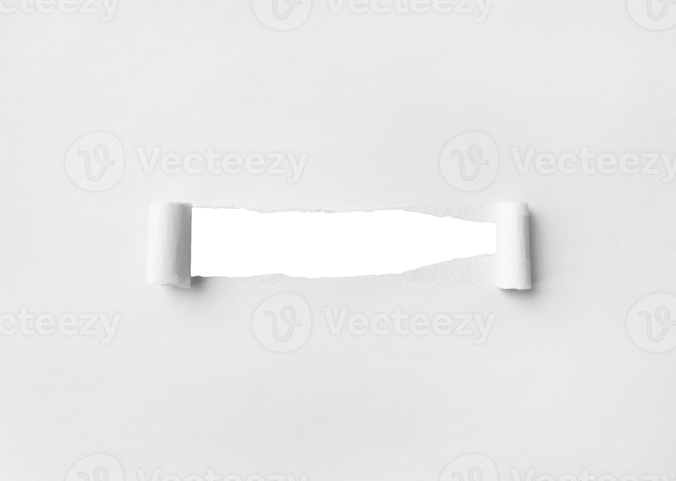 White Torn Paper Background png