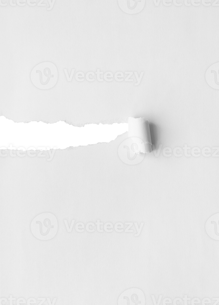 White Torn Paper Background png