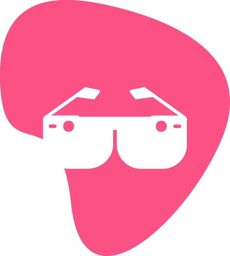 Smart Glasses Vecto Icon vector