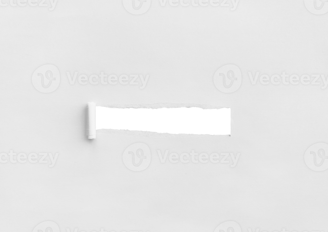 White Torn Paper Background png