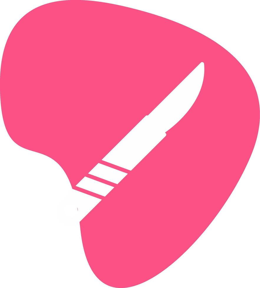 Surgical Knife Vecto Icon vector