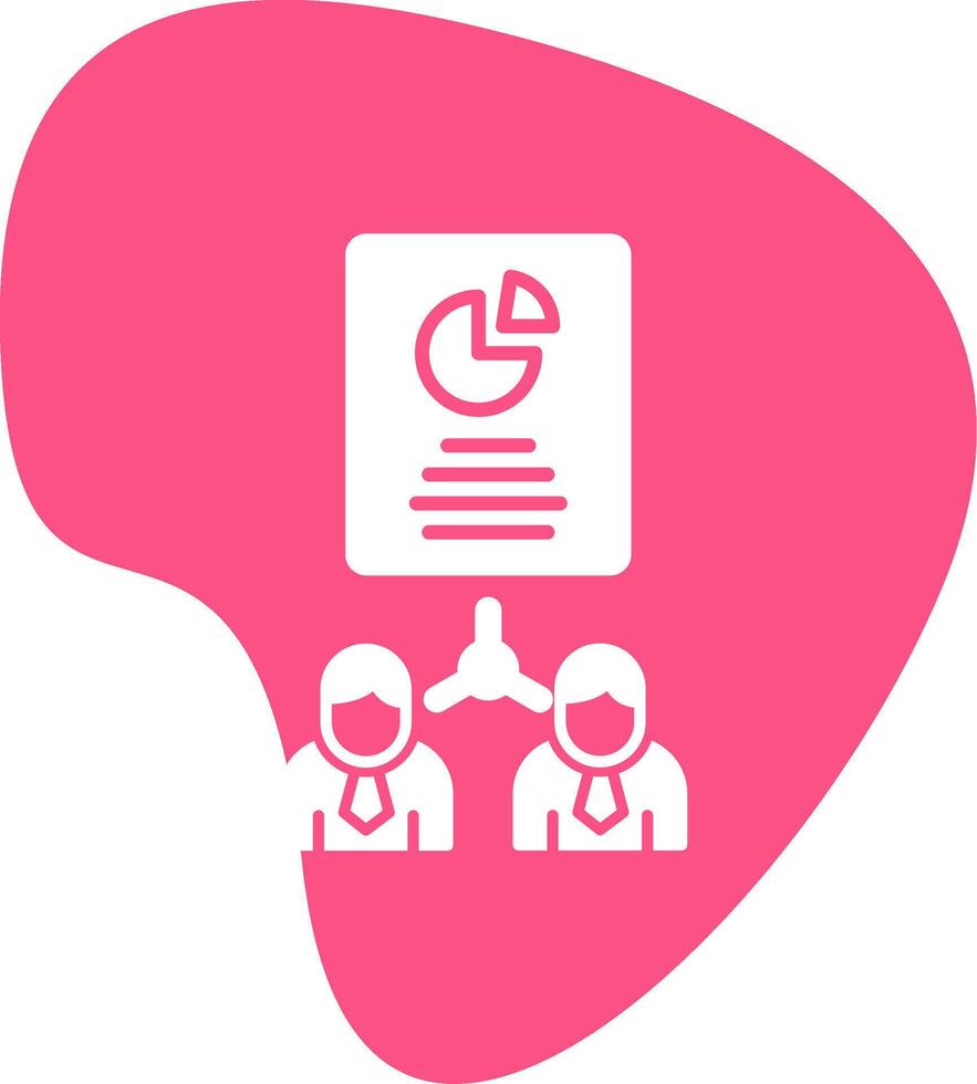 Work Distribution Vecto Icon vector