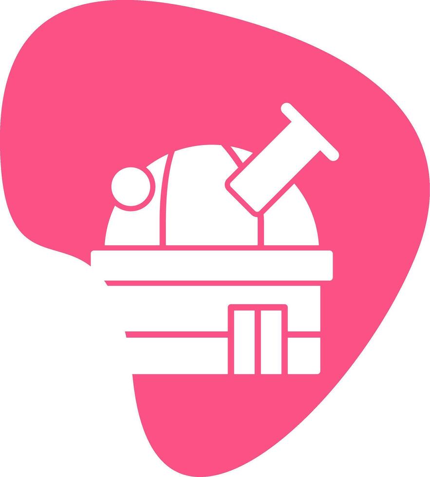 Space Observatory Vecto Icon vector