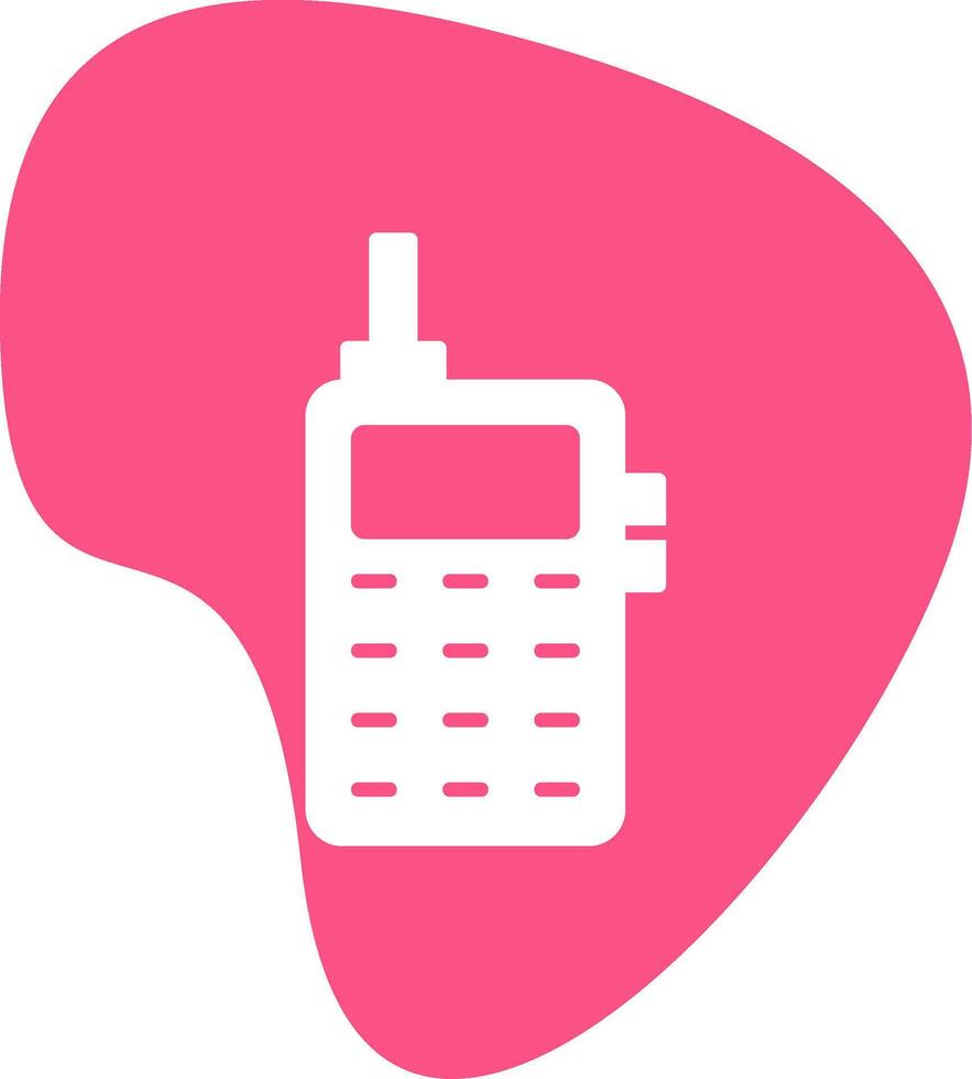 Old Phone Vecto Icon vector