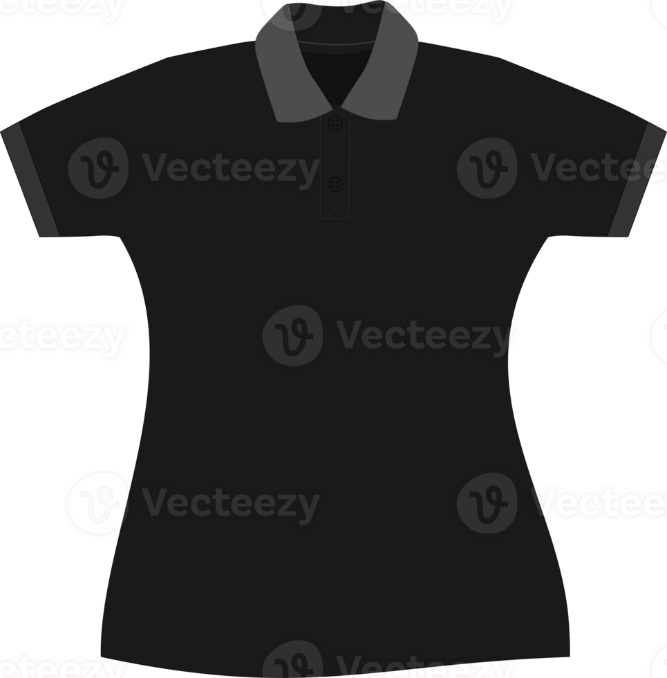 polo shirt mockup front png transparent