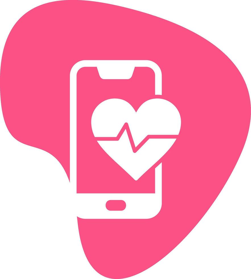 Heart Rate Vecto Icon vector