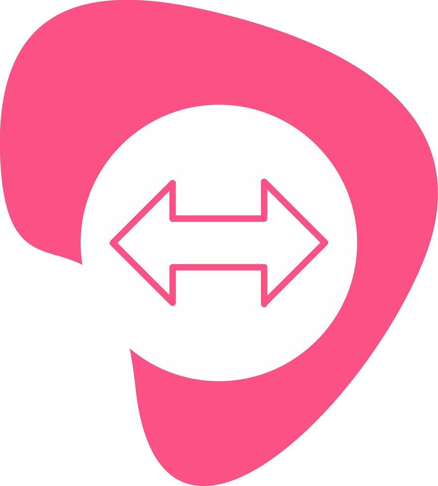Two Arrows Vecto Icon vector