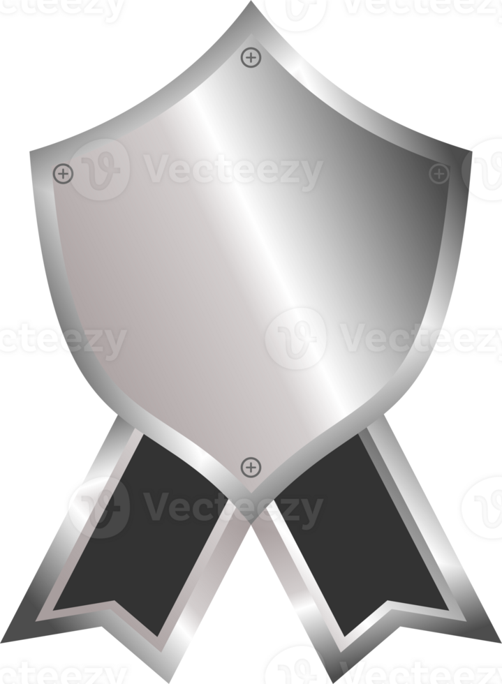 Jahrgang Silber Abzeichen, Luxus Etikette png