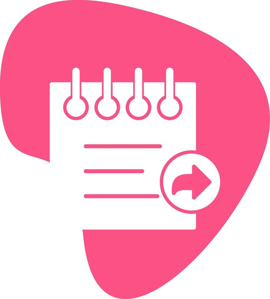 Notes Share Vecto Icon vector