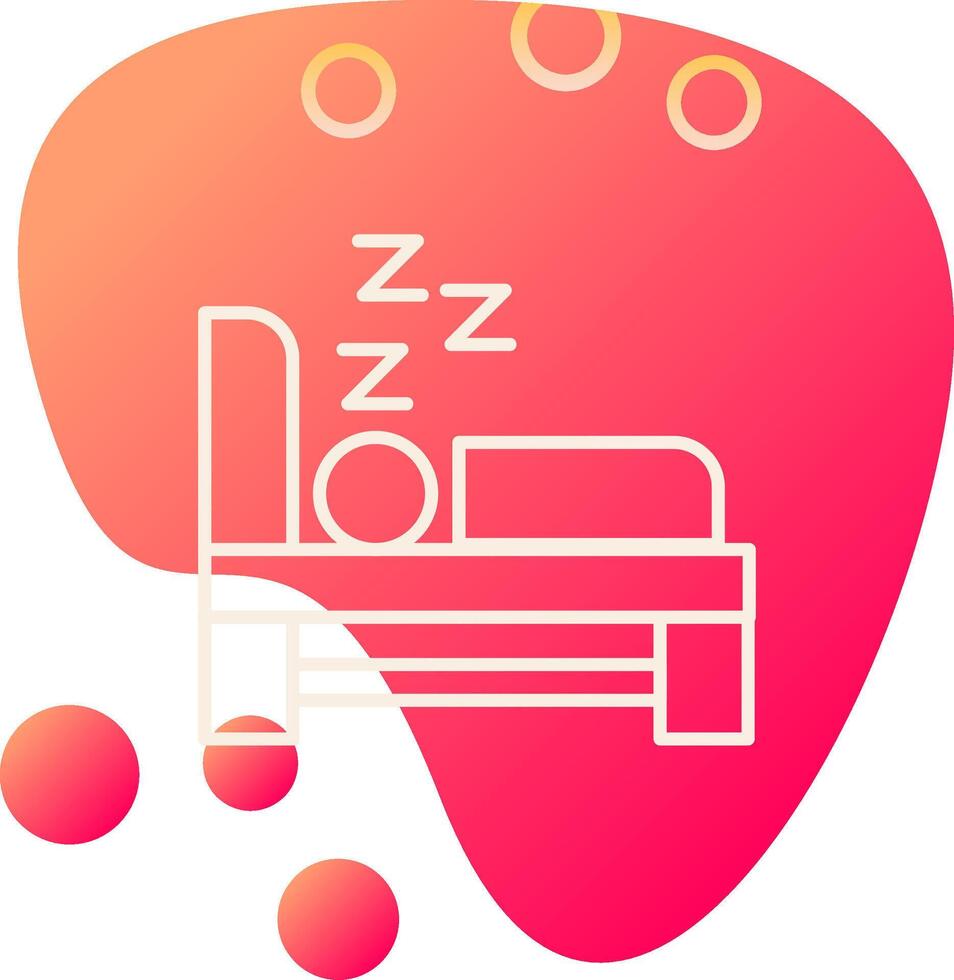 Sleeping Vecto Icon vector