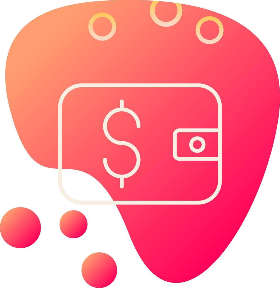 Wallet Vecto Icon vector