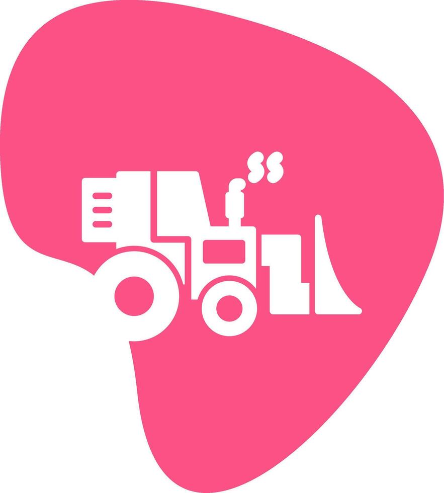 Bulldozer Vecto Icon vector