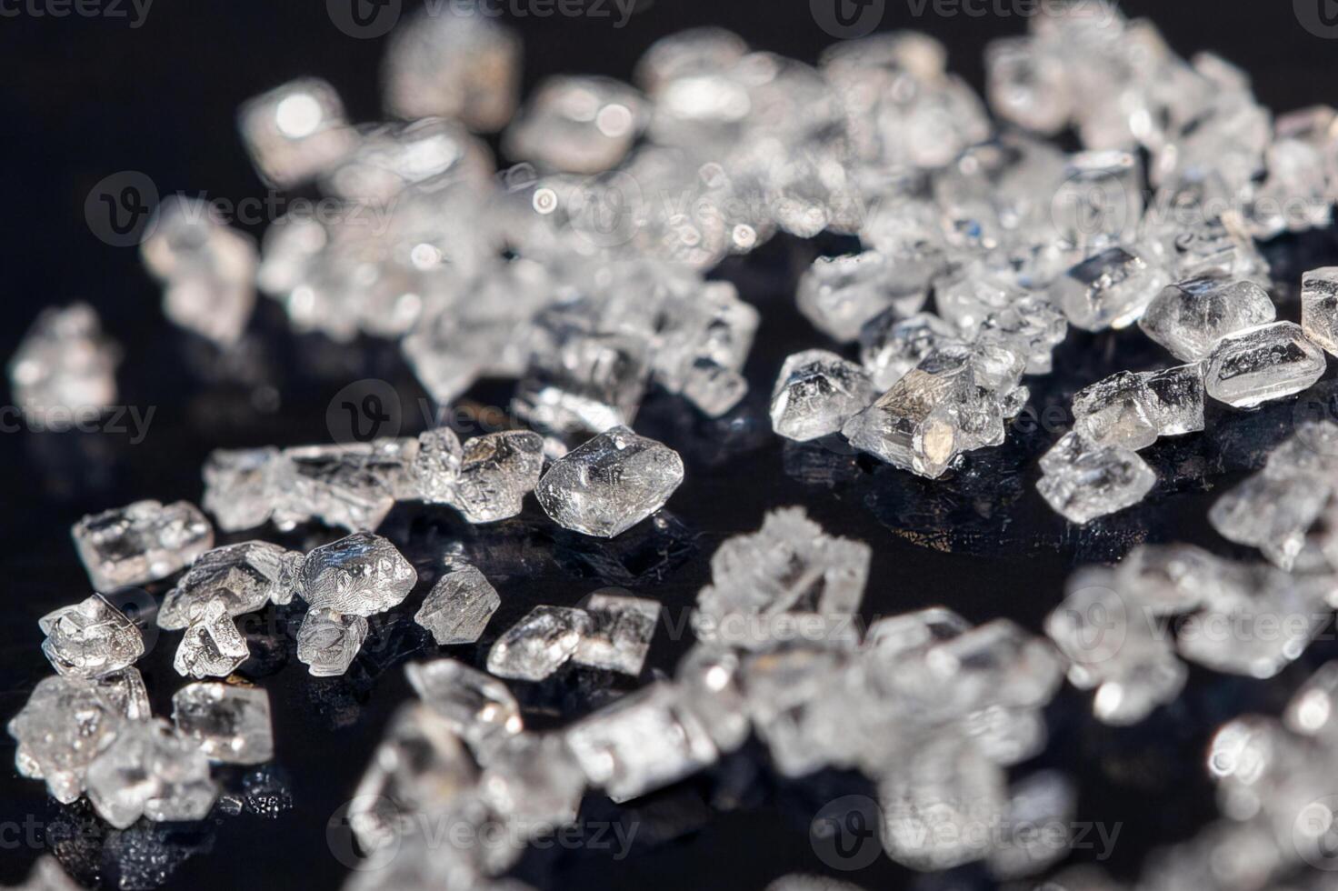 marcophotography of granulated sugar photo