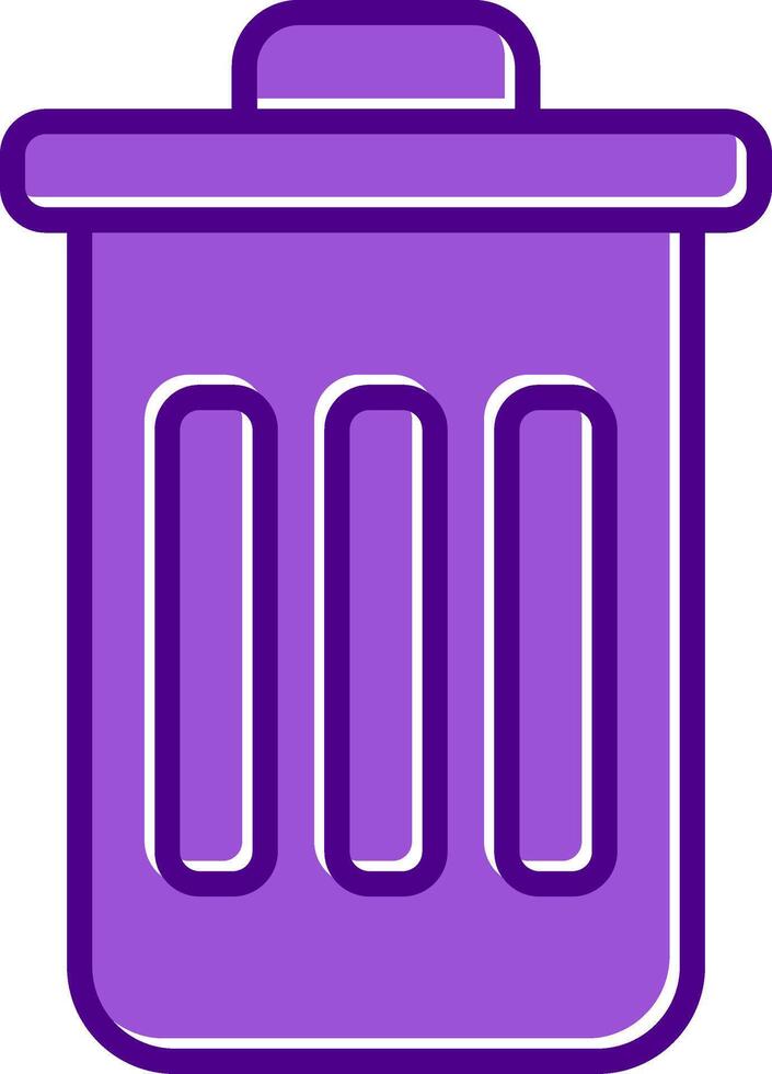 Trash Vecto Icon vector