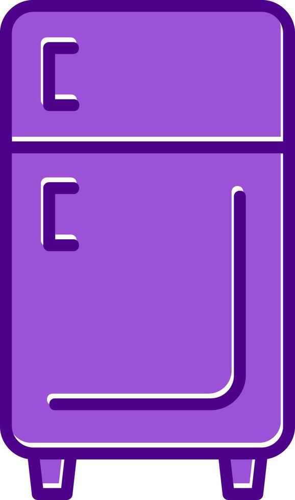 Fridge Vecto Icon vector