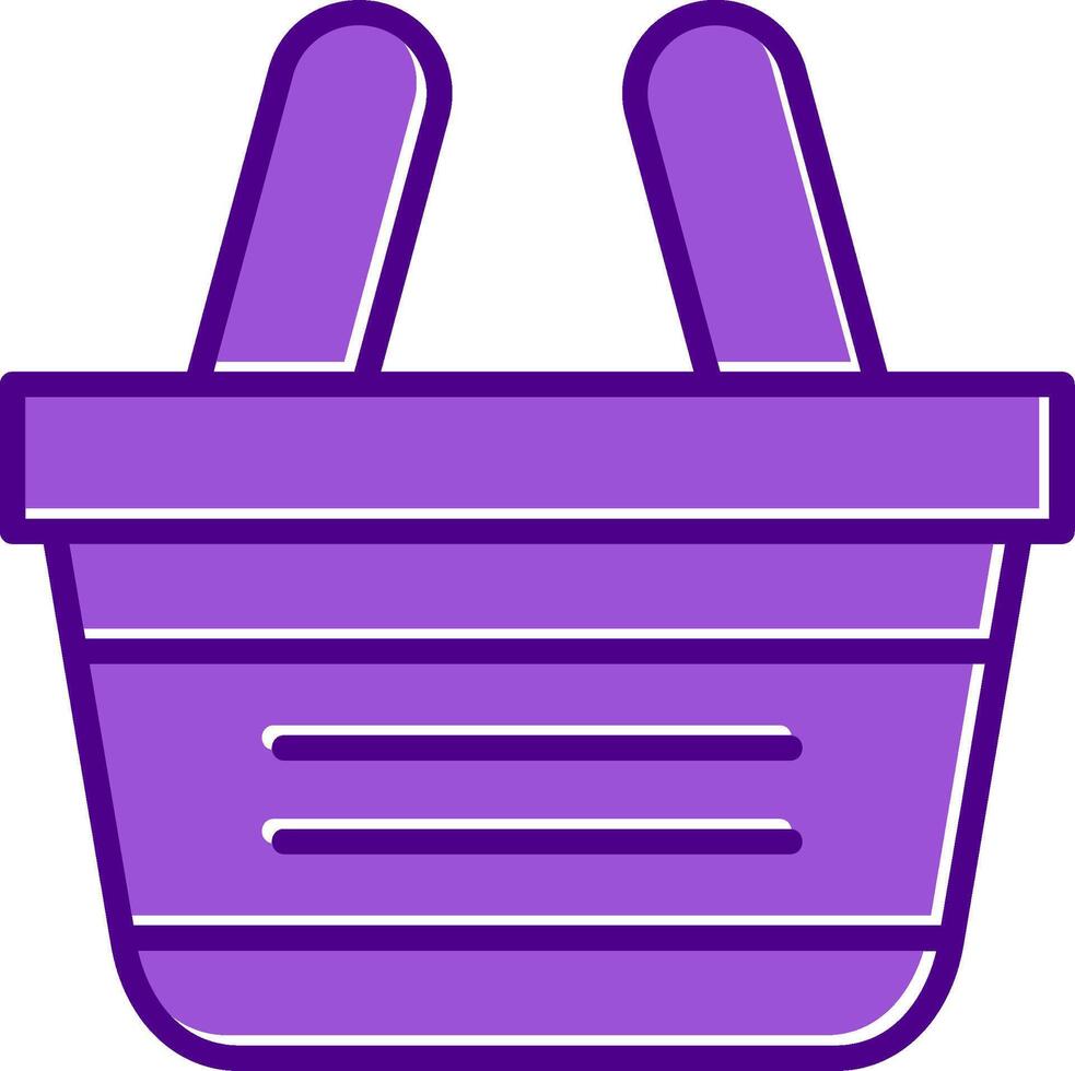 Shopping Basket Vecto Icon vector