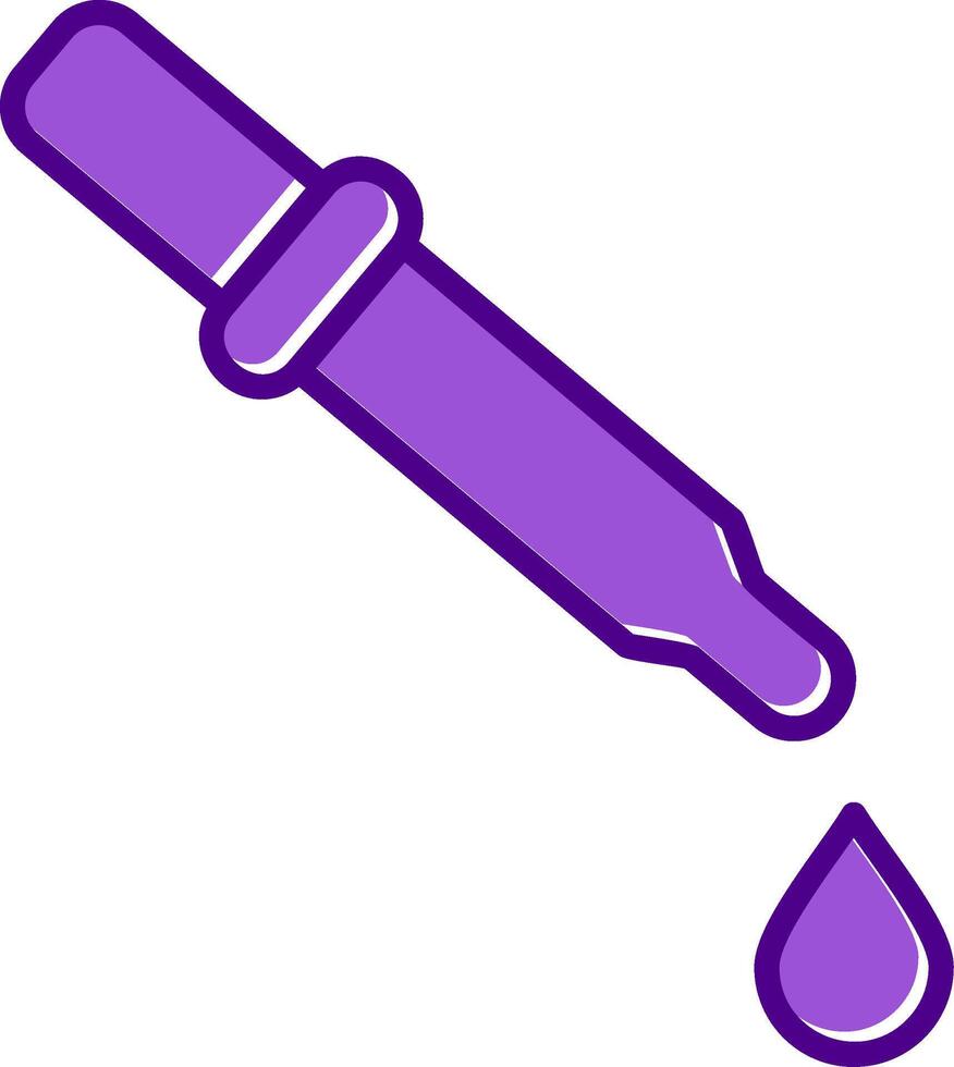 Medicine Dropper Vecto Icon vector