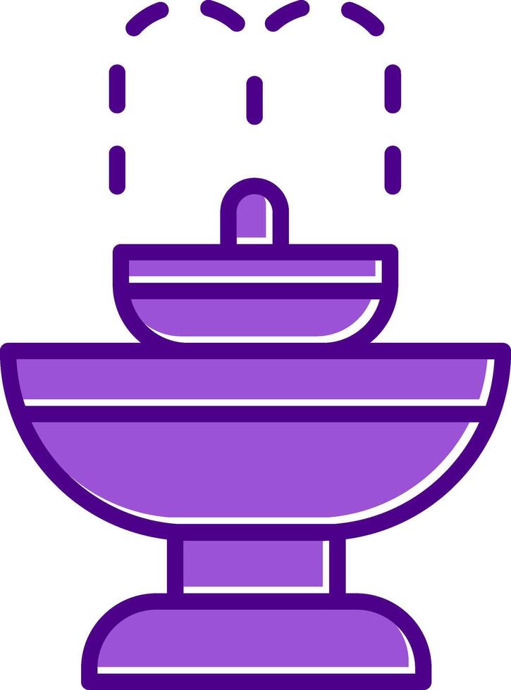 Fountain Vecto Icon vector