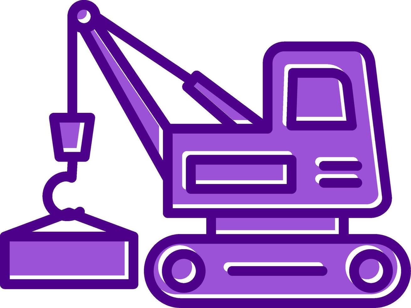 Crane Vecto Icon vector