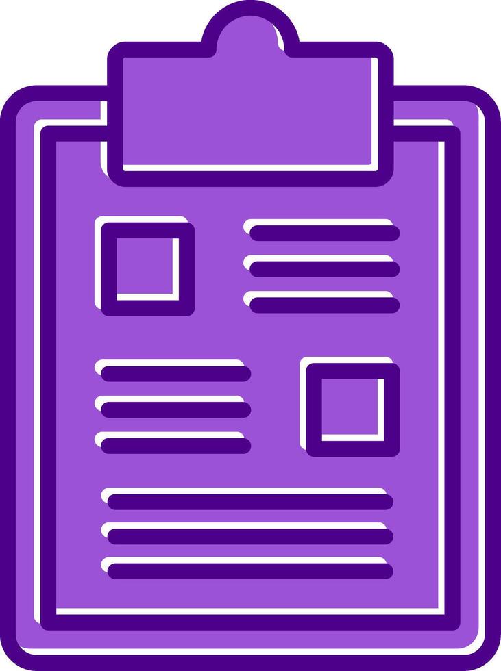 Clipboard Vecto Icon vector