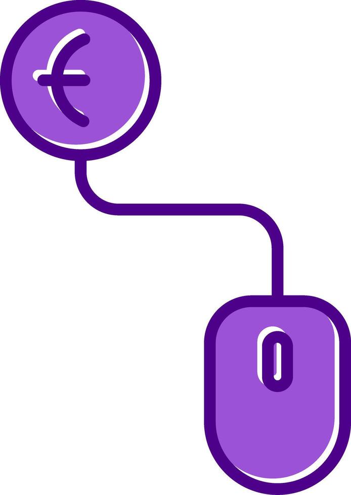 Pay Per Click Vecto Icon vector