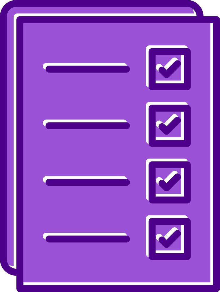 Check list Vecto Icon vector