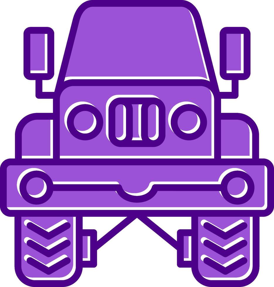 Jeep Vecto Icon vector