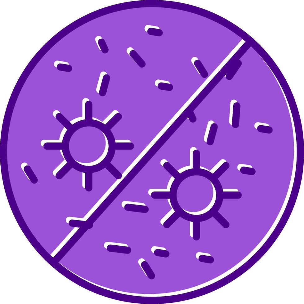 Antibacterial Vecto Icon vector