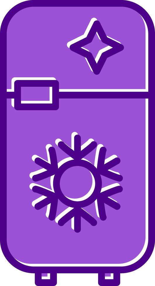 Fridge Vecto Icon vector